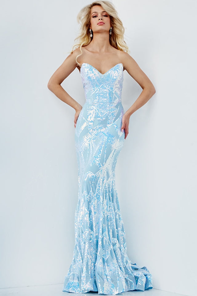 Royal Blue Velvet Mermaid Evening Dresses With Glove Beaded Strapless  Wedding Party Dress Elegant Corset Middle