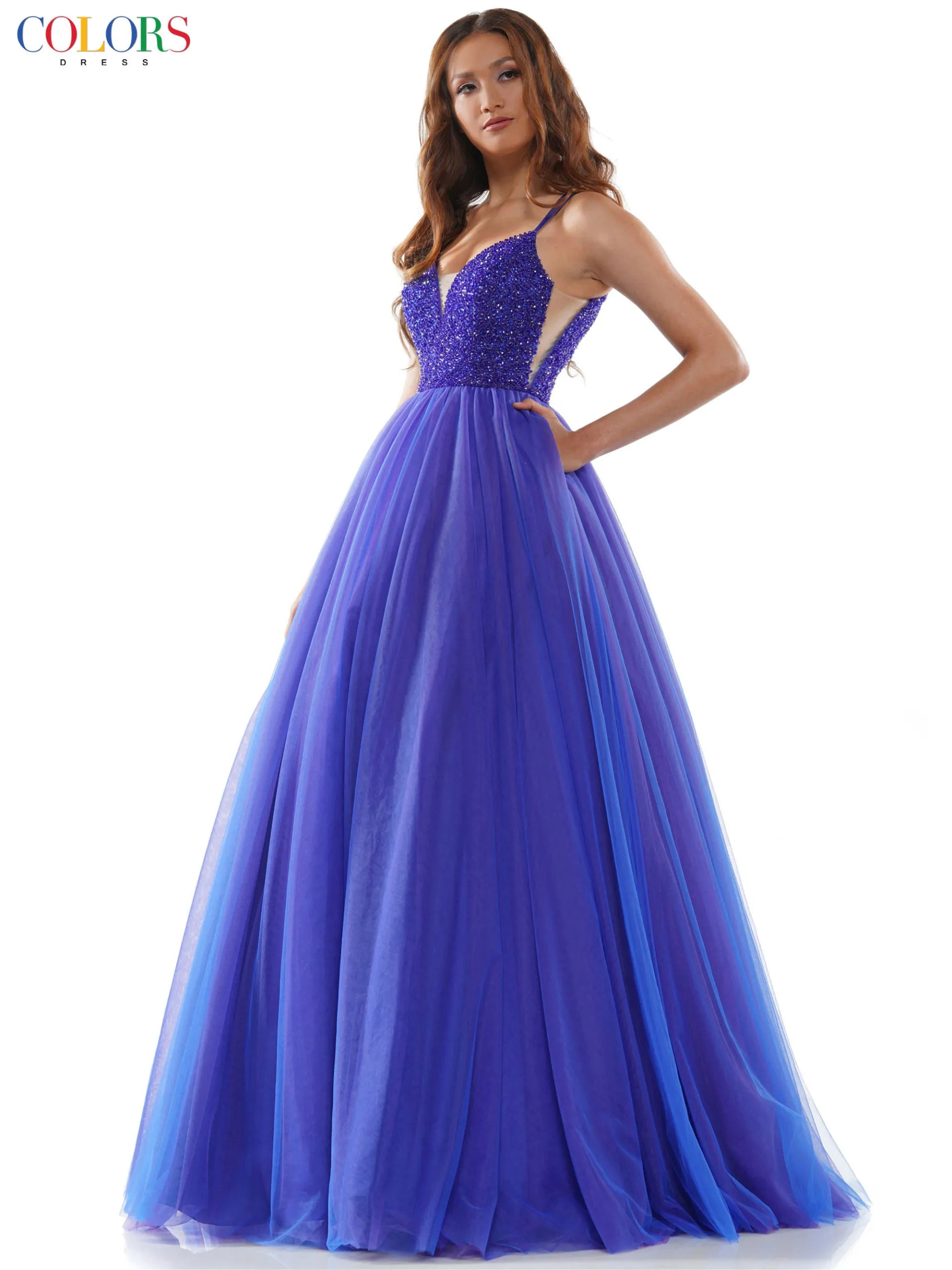 Royal Purple Evening Dresses