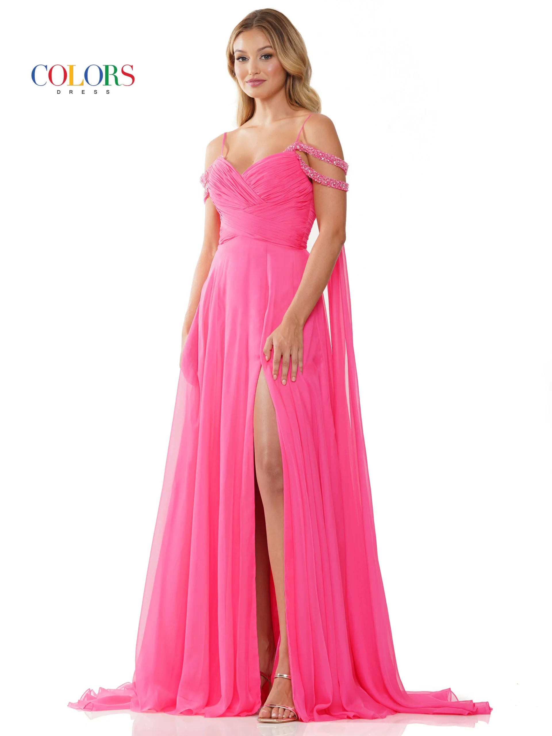 Hot pink pageant dress best sale