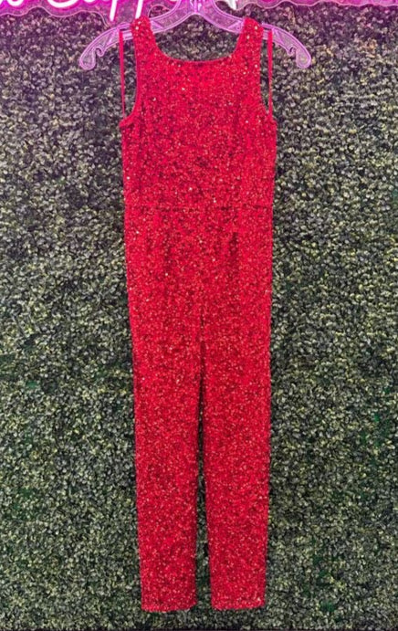 Bedazzled: Beaded cable sweater & Red satin pants } - Meagan's Moda
