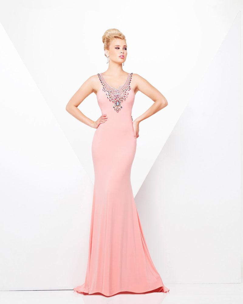 Designer Tony Bowls Pink Dress