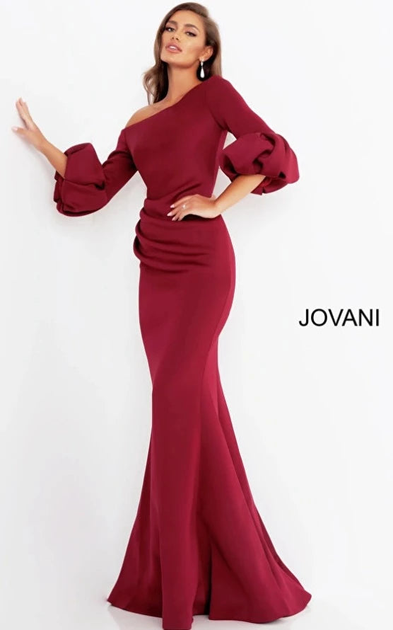 Jovani 39739 Off The Shoulder Scuba Evening Dress – Glass Slipper
