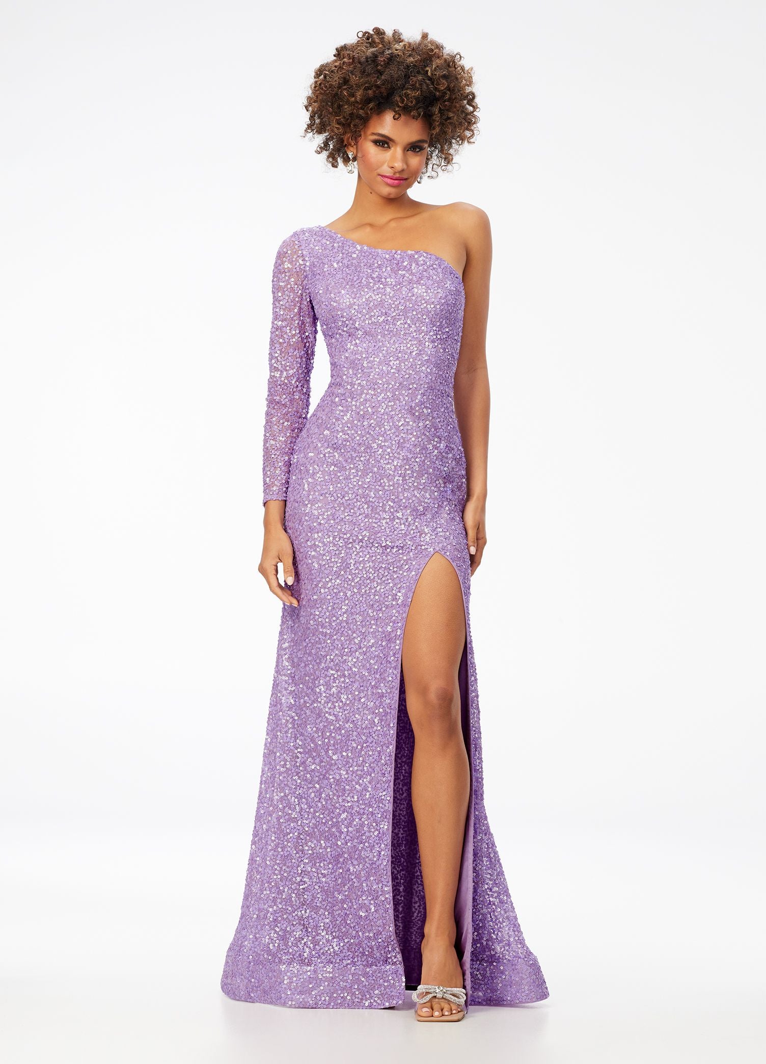 Orchid prom hot sale dress