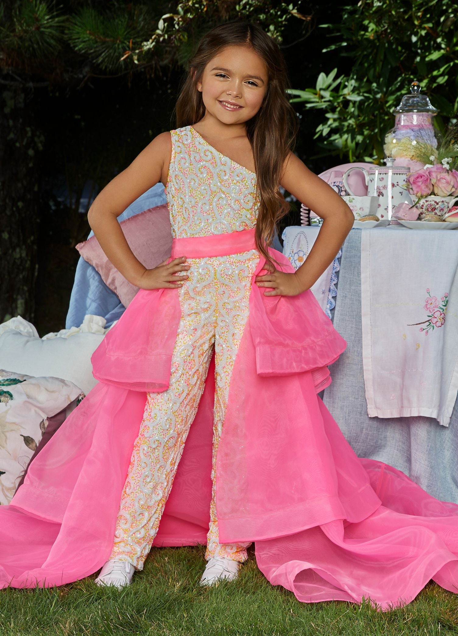 2024 Gorgeous Pageant Fun Fashion Dress