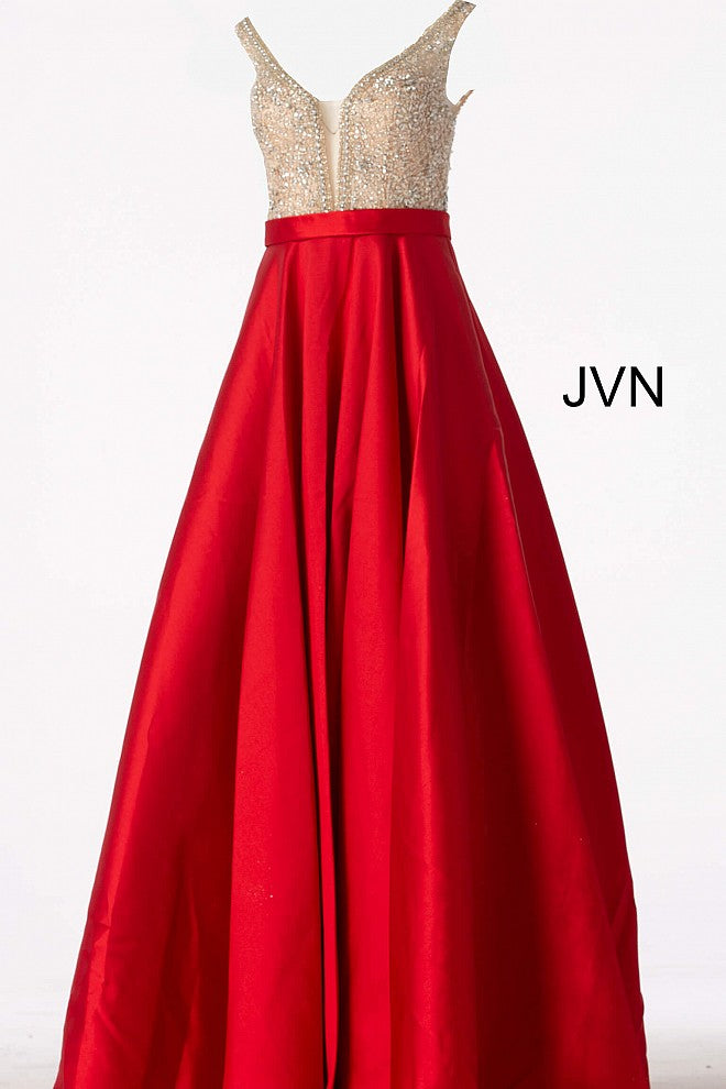 Jovani red ball gown best sale