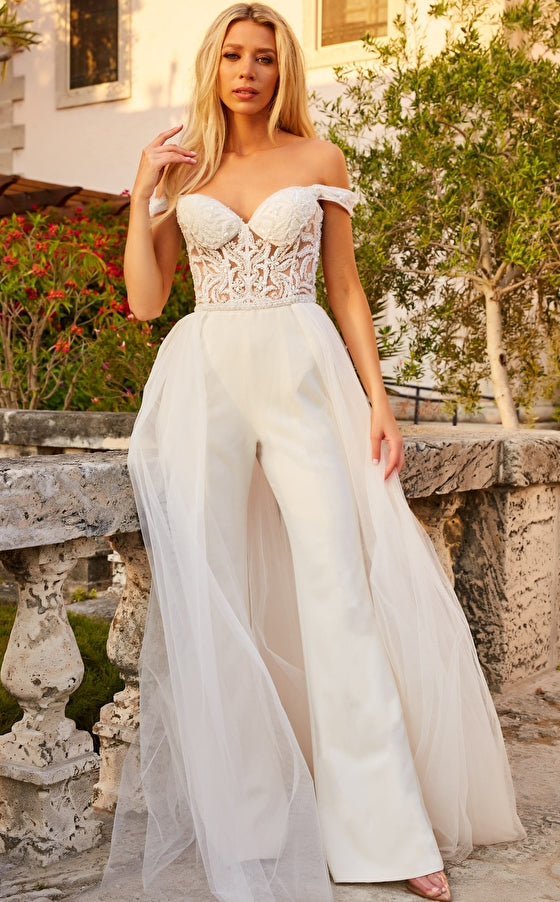 Bridal Jumpsuits for the Modern Bride  Bridal corset, Women suits wedding,  Alternative wedding dresses