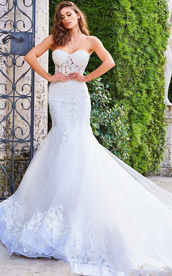 Lace Corset Mermaid Gown