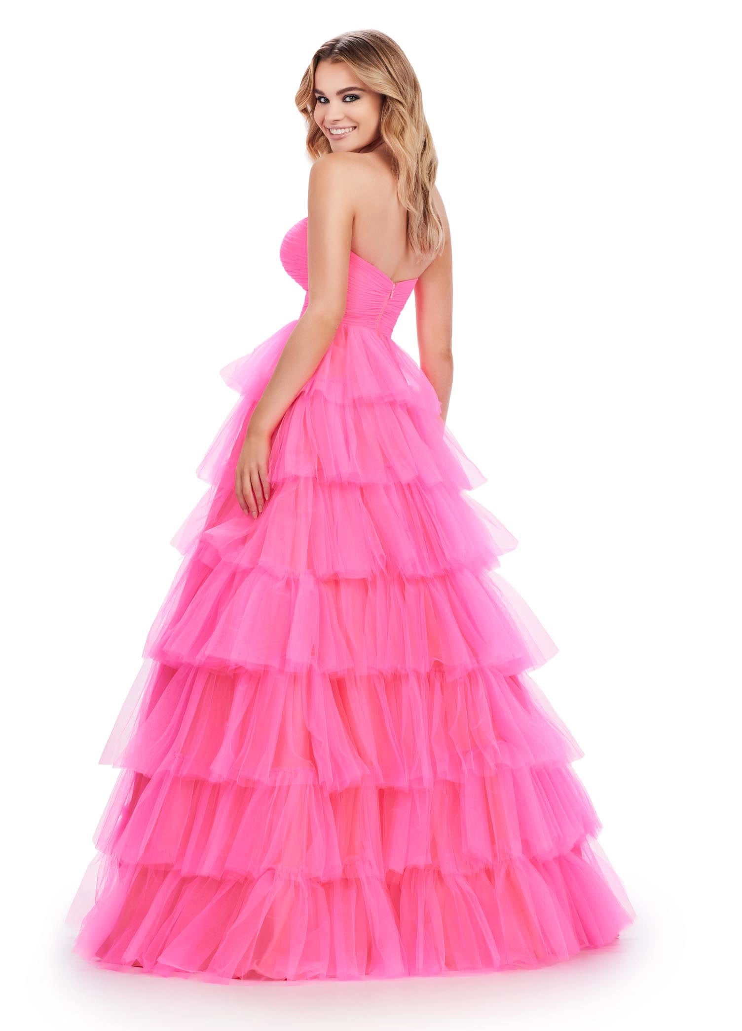 T242026_Stunning 3-in-1 Romantic Ball Gown with Detachable Swag