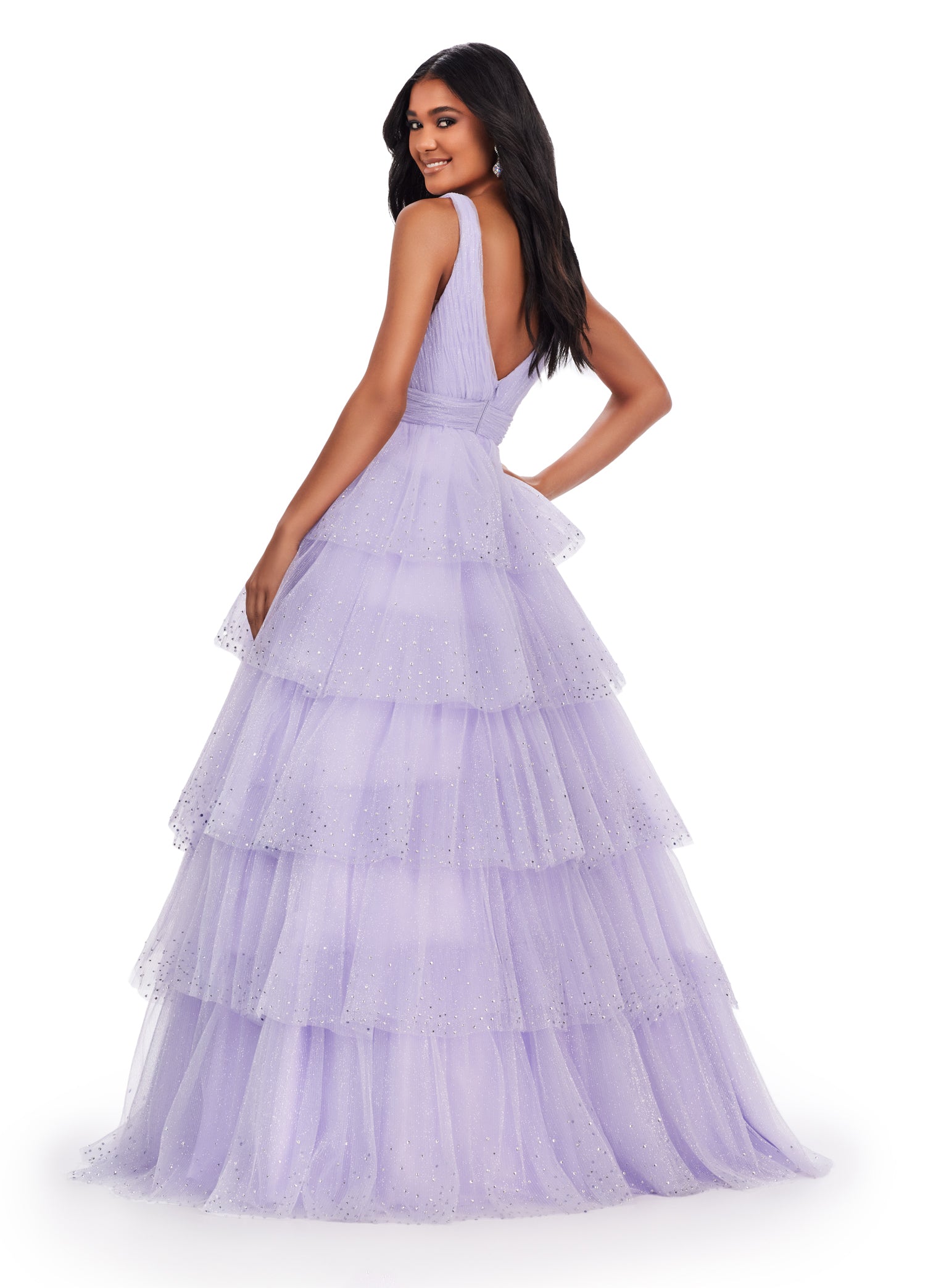 Violet on sale ball gown