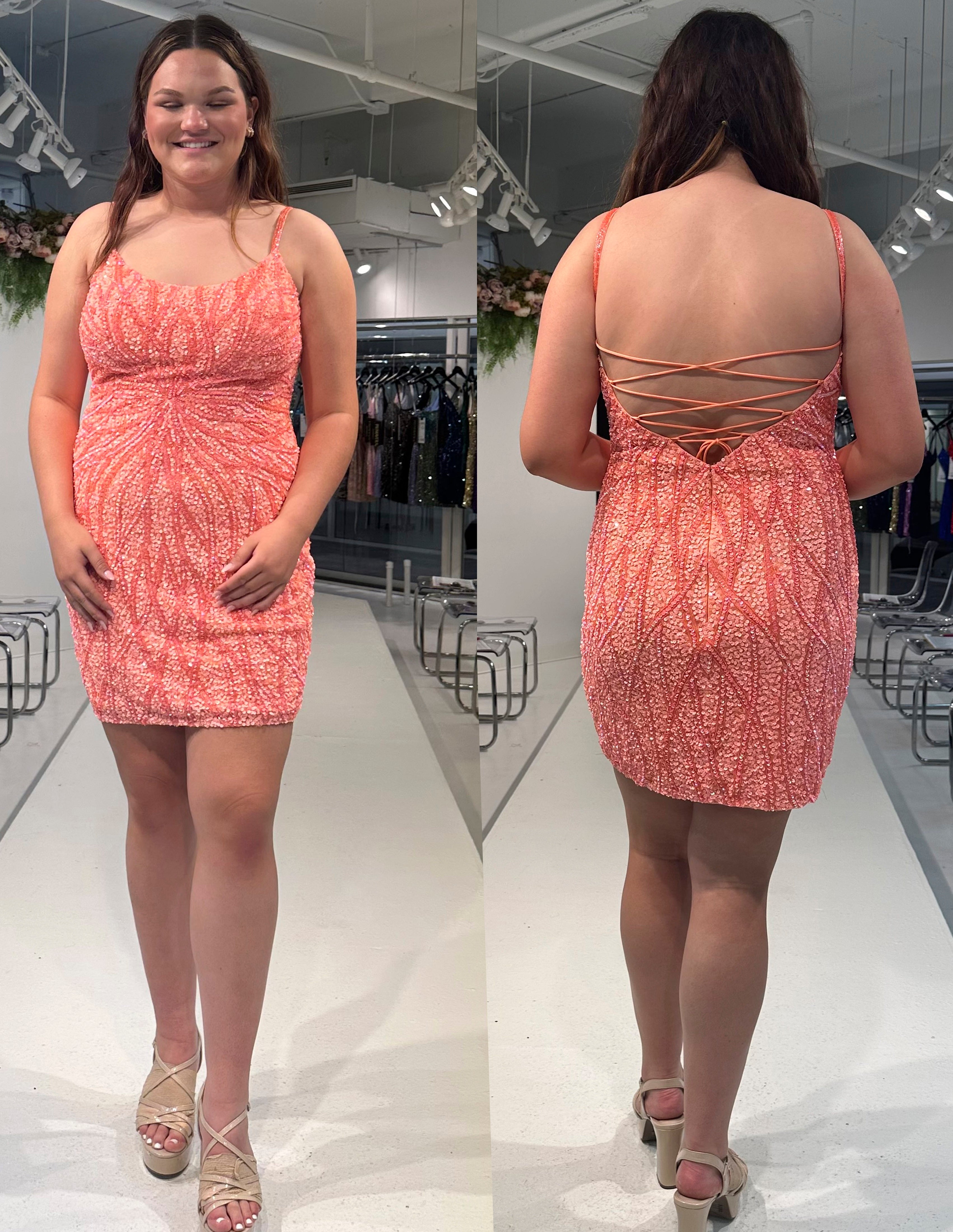 Curvy homecoming dresses sale