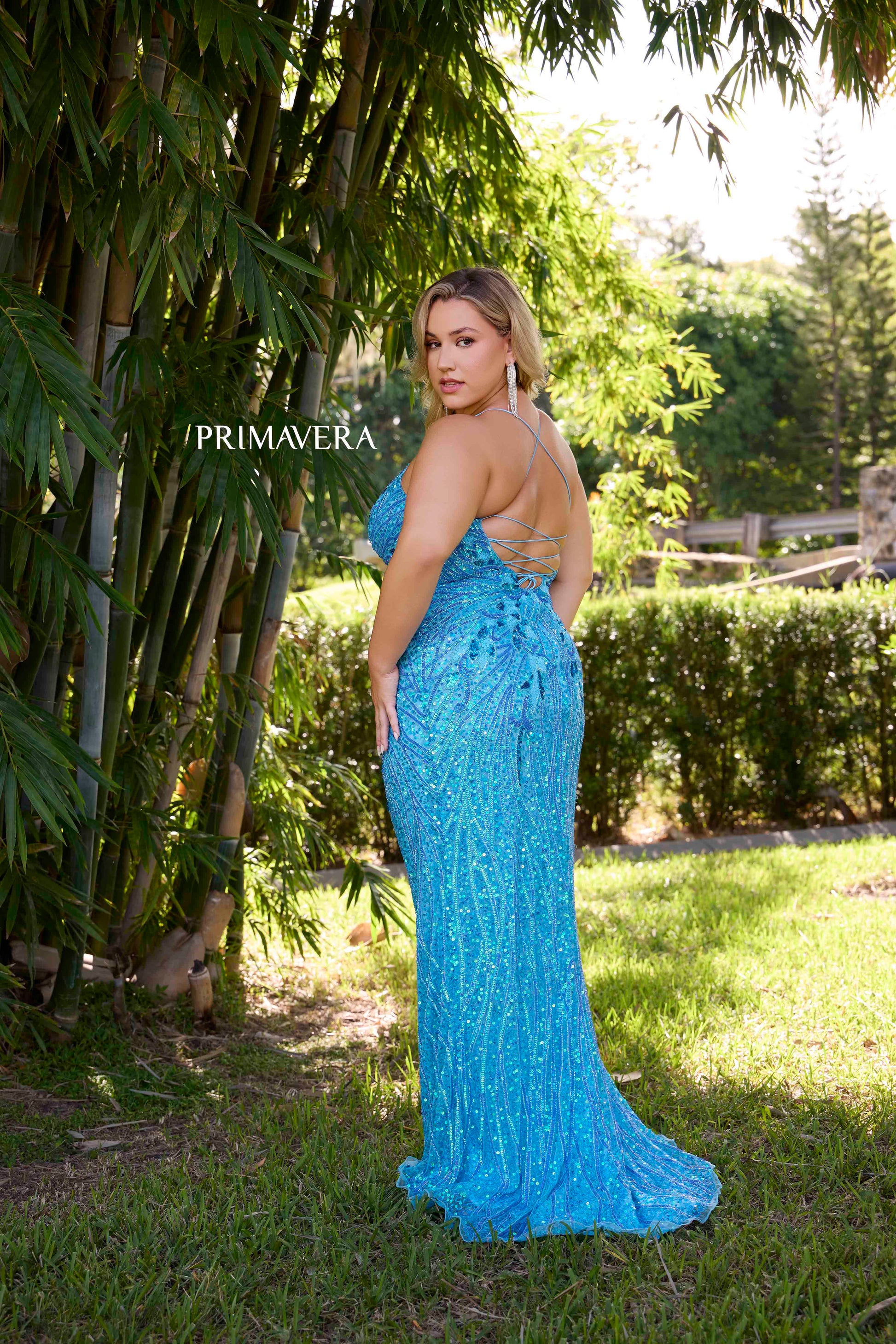 Elevate your formalwear with the Primavera 14072 Plus Size Sequin Beaded Prom Dress. This elegant gown features a figure-flattering corset back and intricate sequin beading, perfect for a pageant or special occasion. Don't settle for ordinary, shine in this stunning dress.

Sizes: 14W-24W

Colors: Black, Coral, Crystal Blue