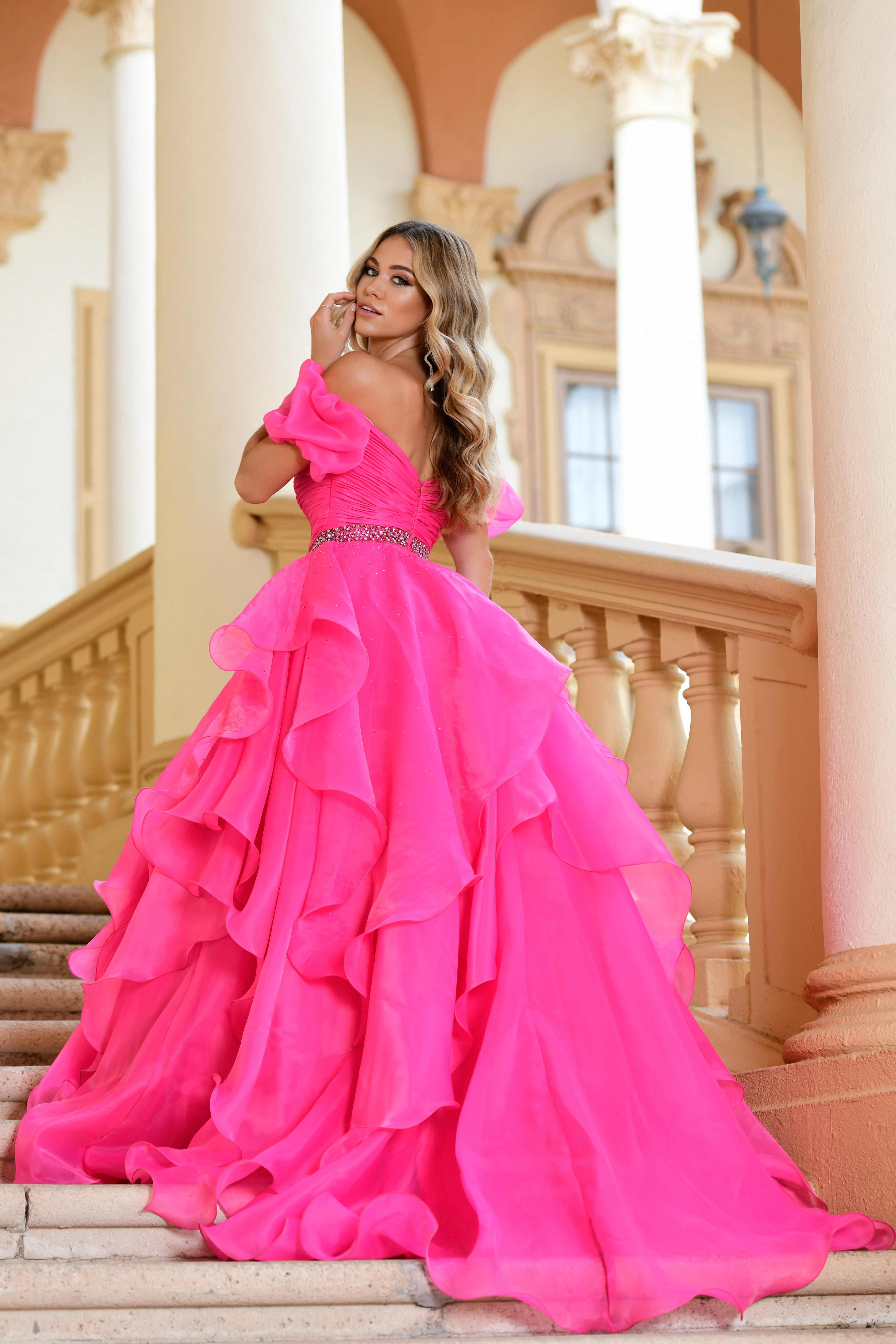 Showcase blush ava maxi dress outlet