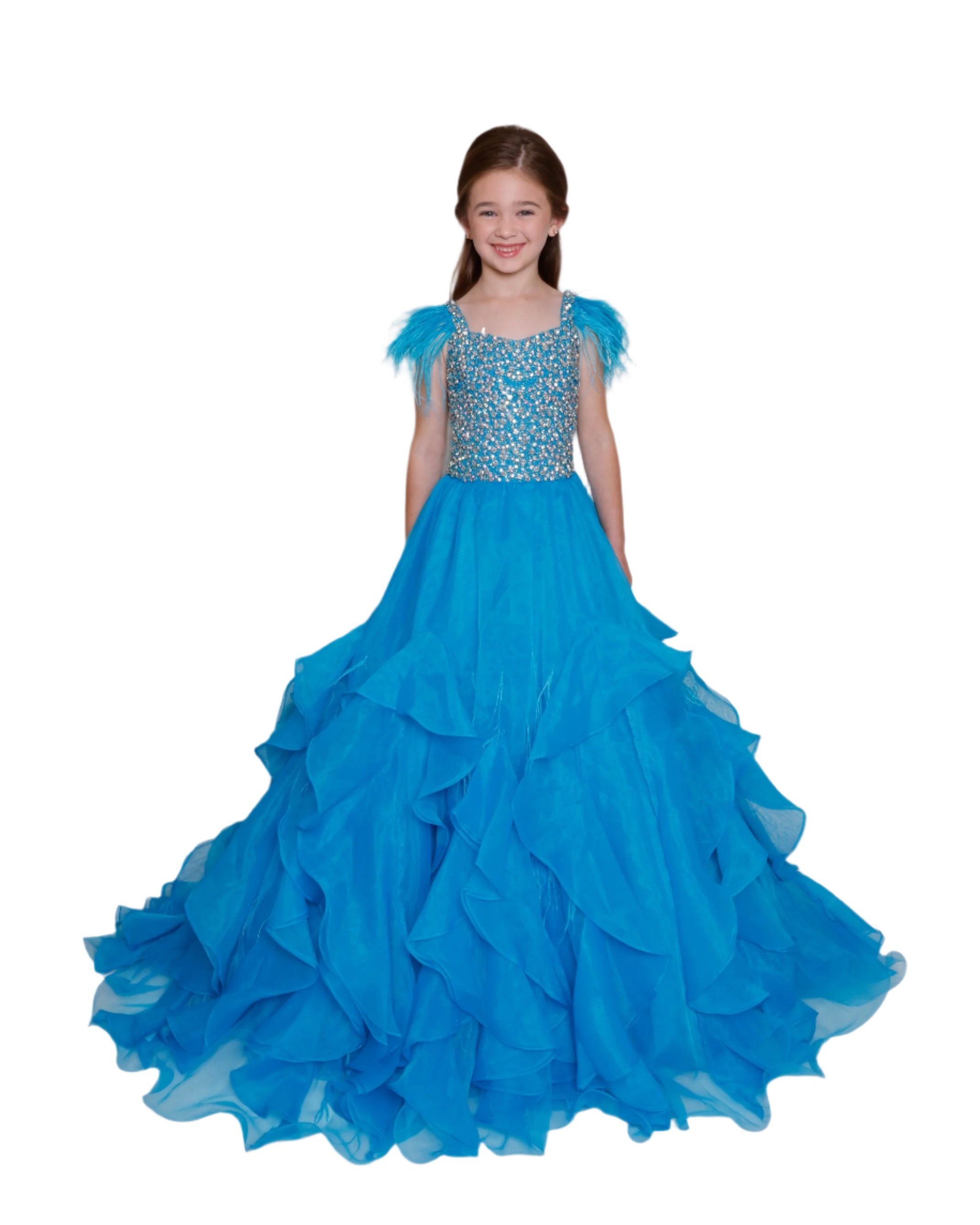 Girls ball gown size hot 8