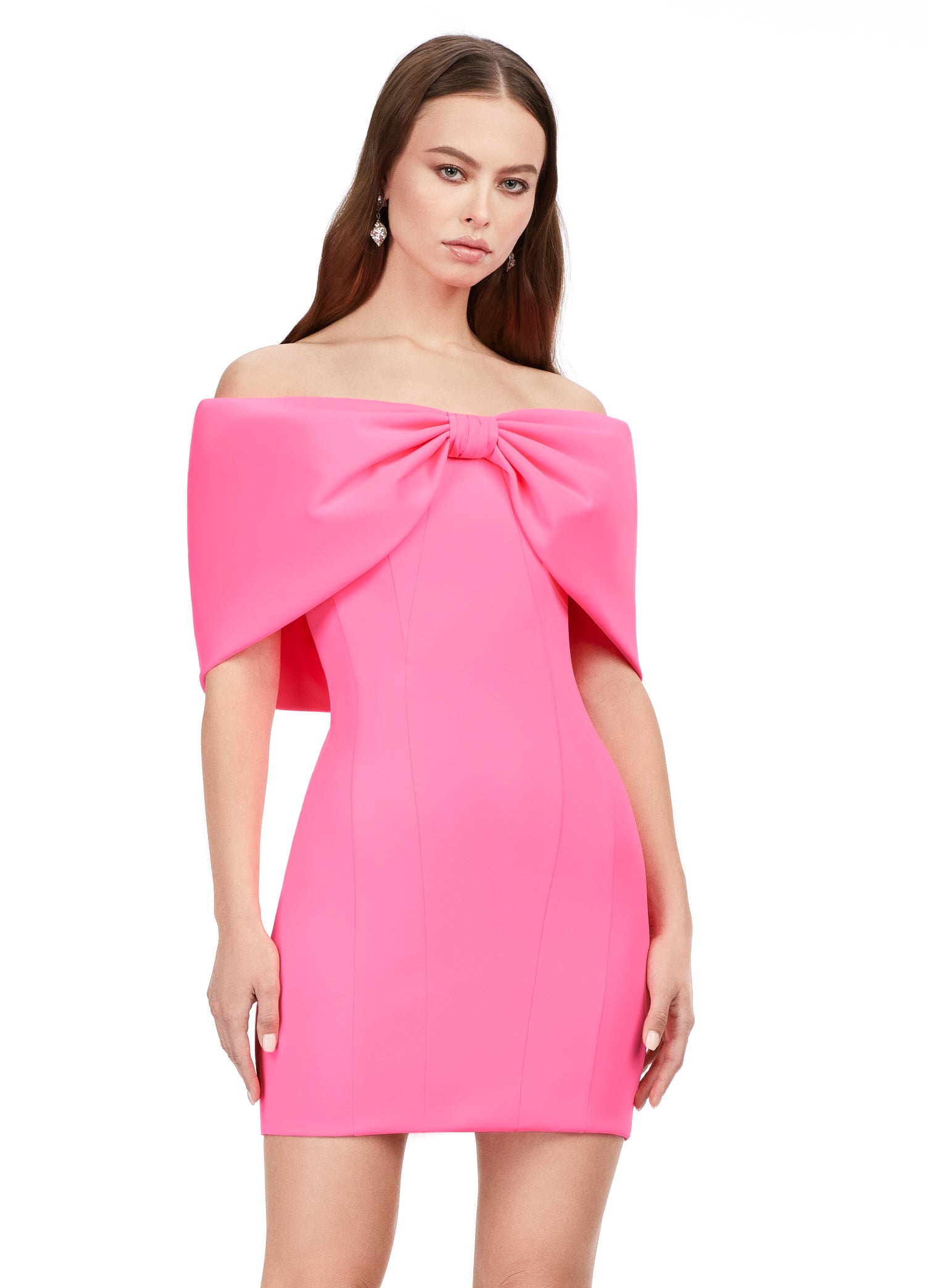 Oversized off the shoulder dress hotsell