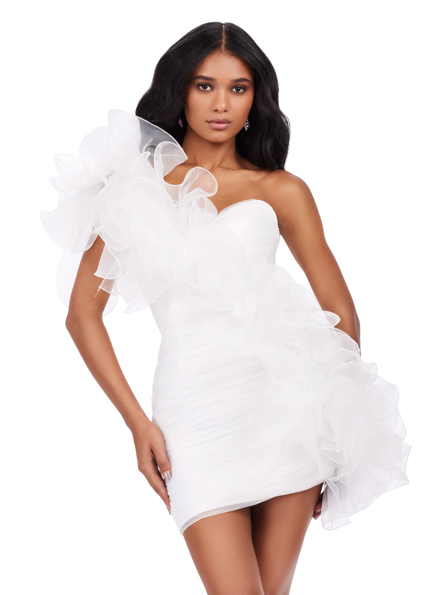 Asymmetrical Organza Dresses