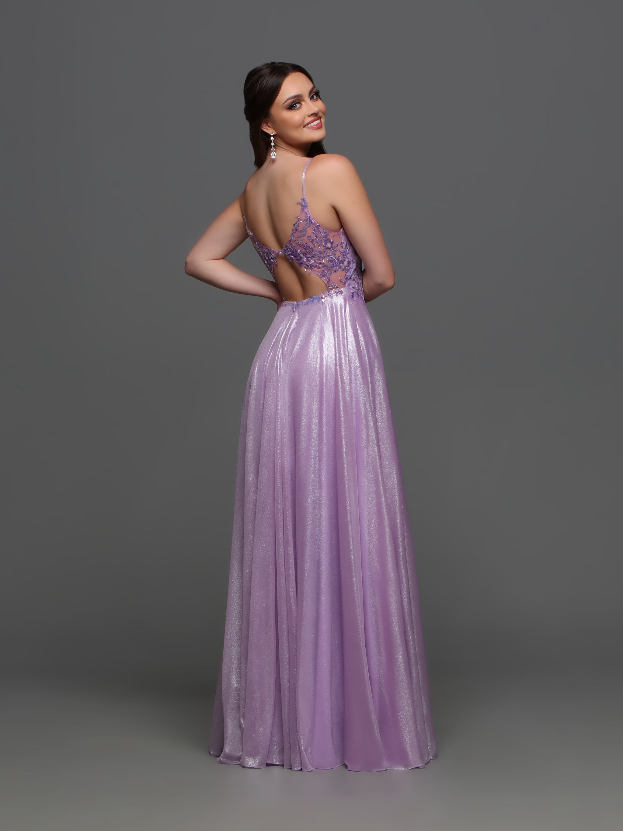 Lavender 2024 sheer dress