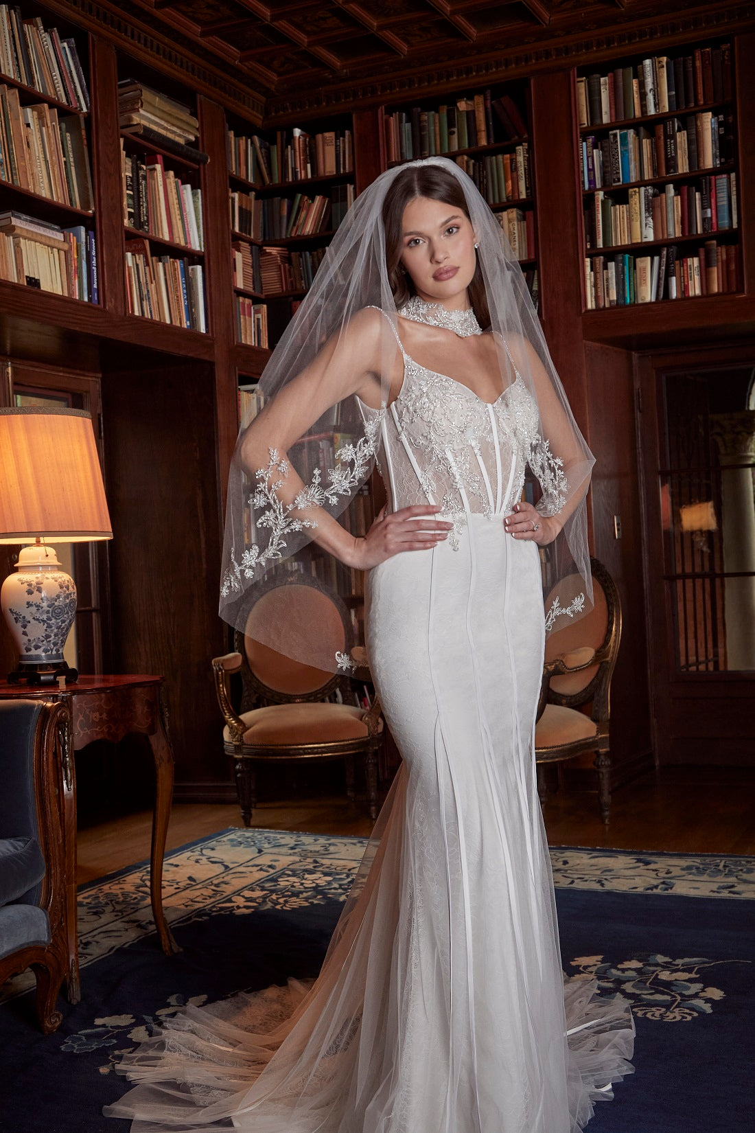 Casablanca Wedding Dresses with Crystals