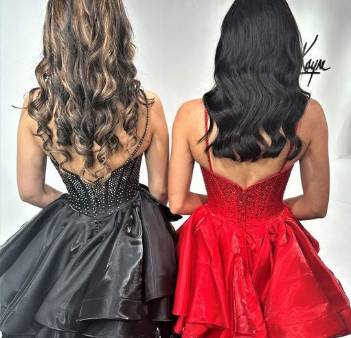 Red High Low Prom Dresses