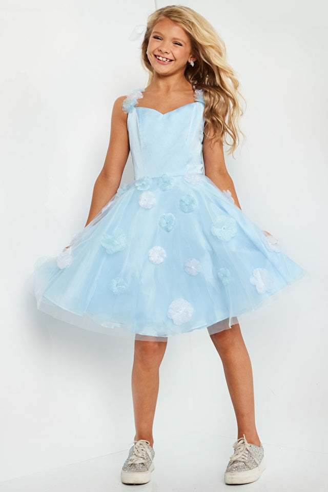 Fit and flare clearance flower girl dress