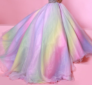 Rainbow sweet 16 on sale dresses