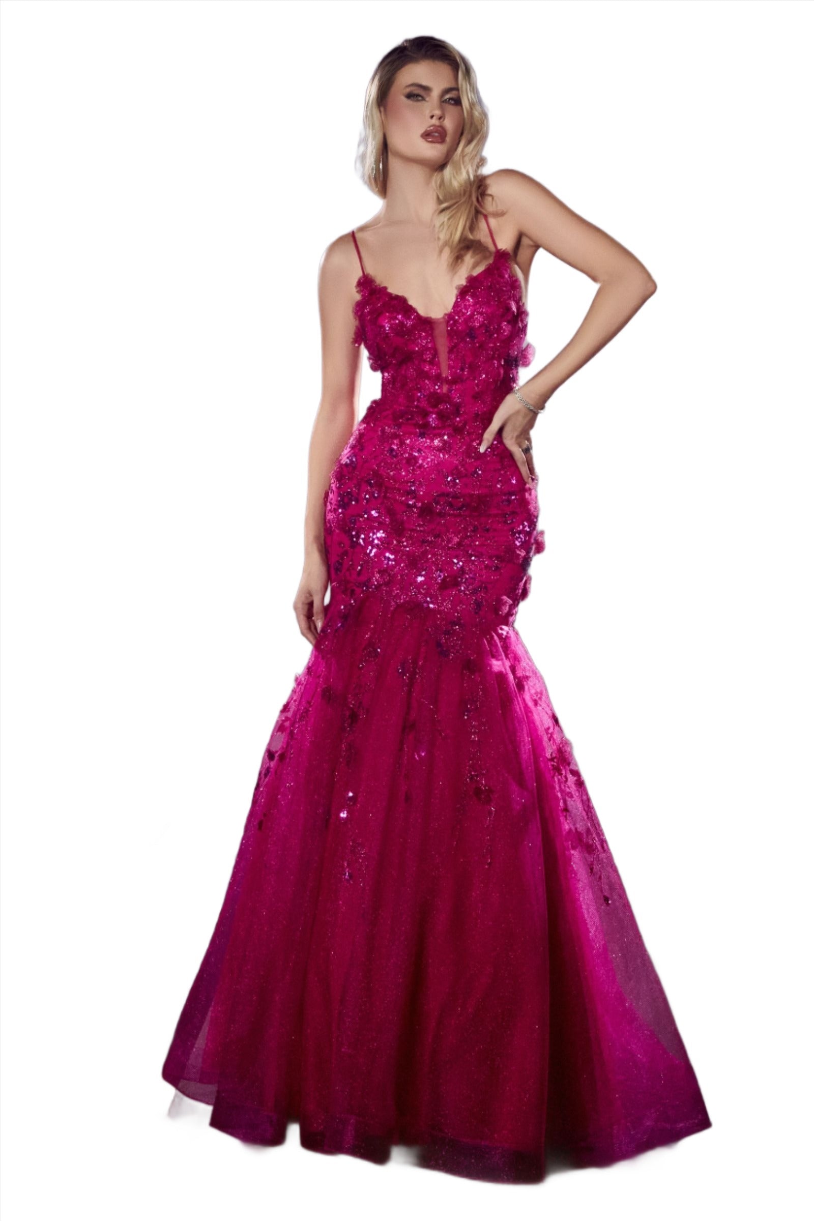 Glitter Prom Dress