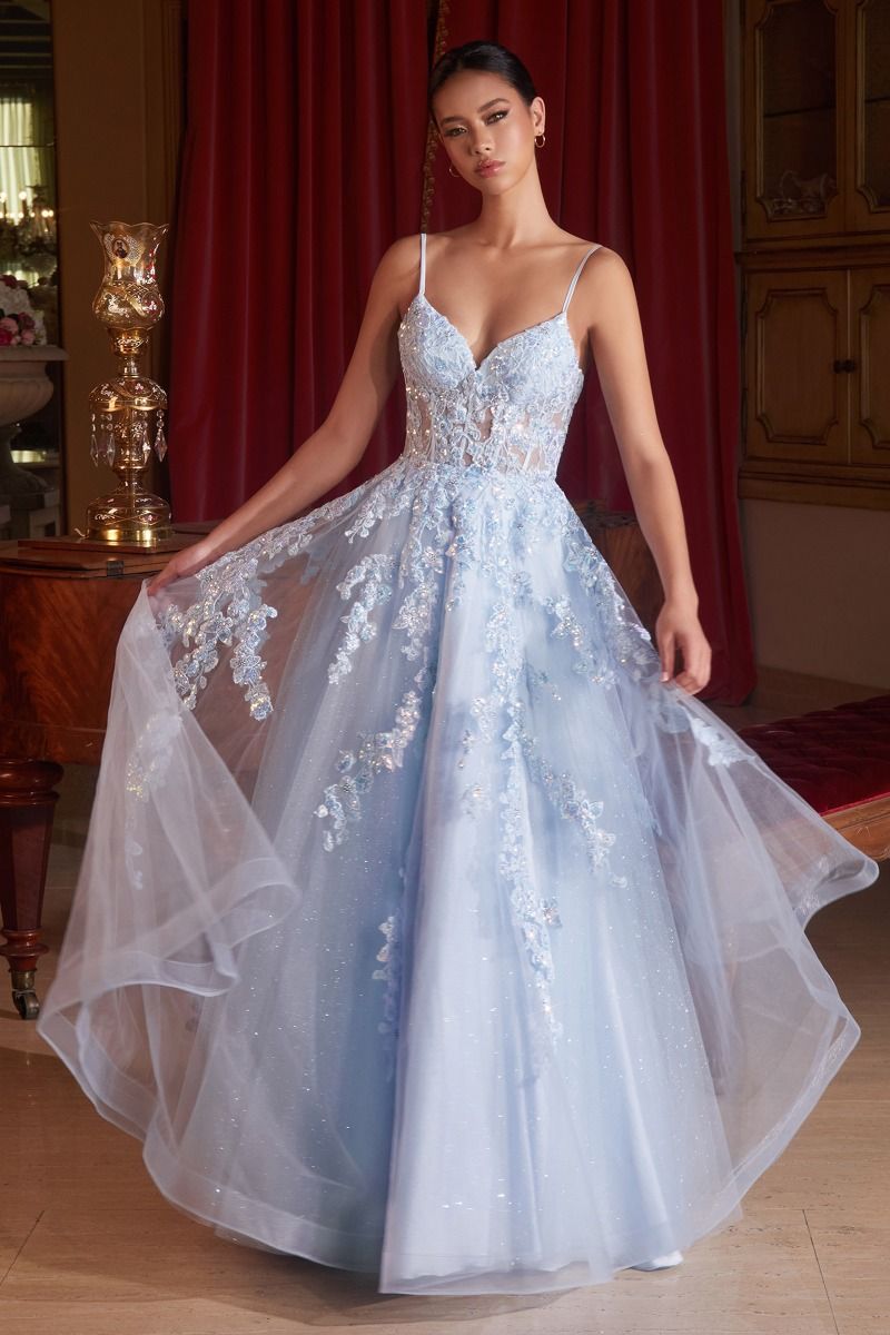 A Line Ball Gown