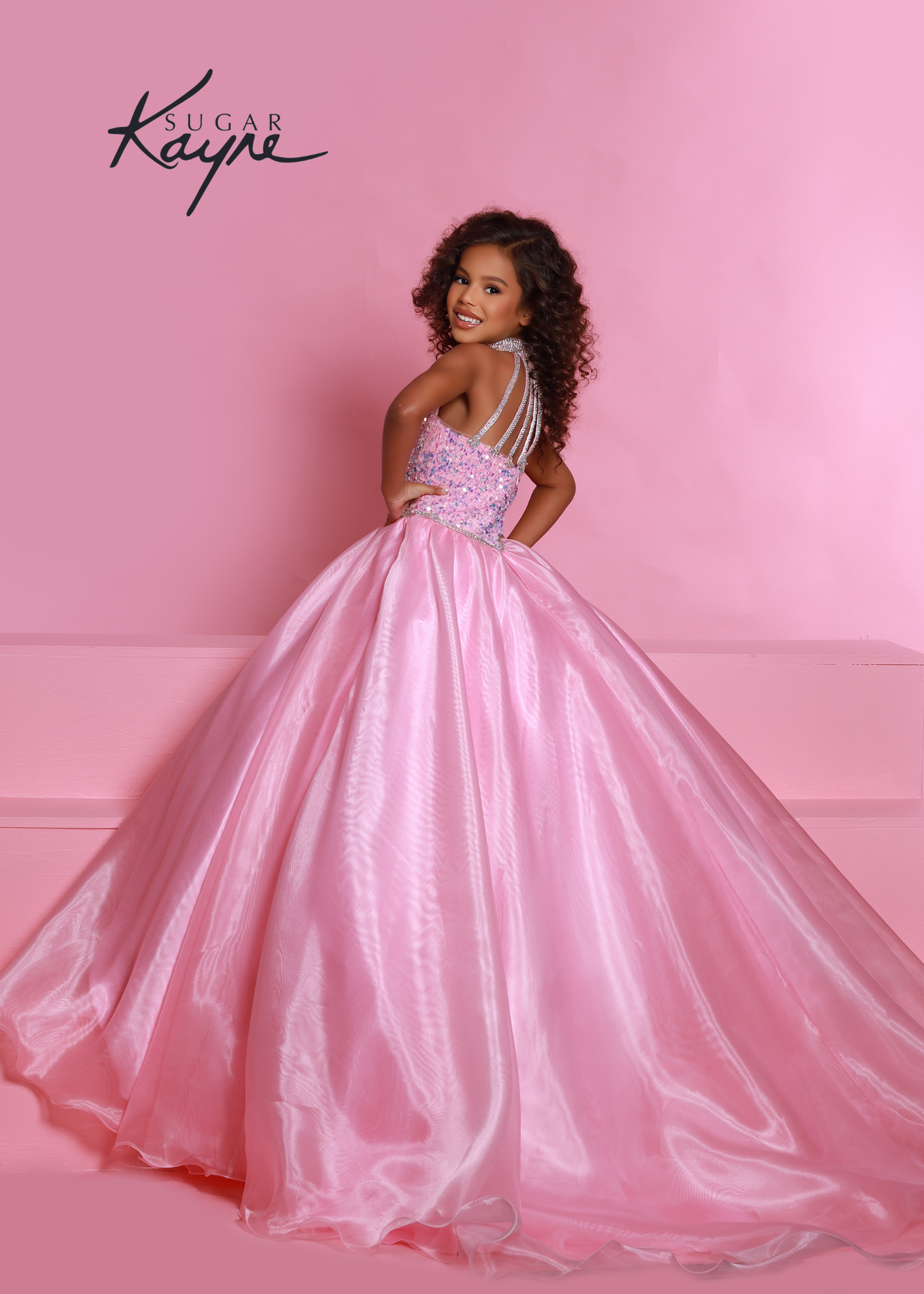 Cotton Candy Color Quince Dresses