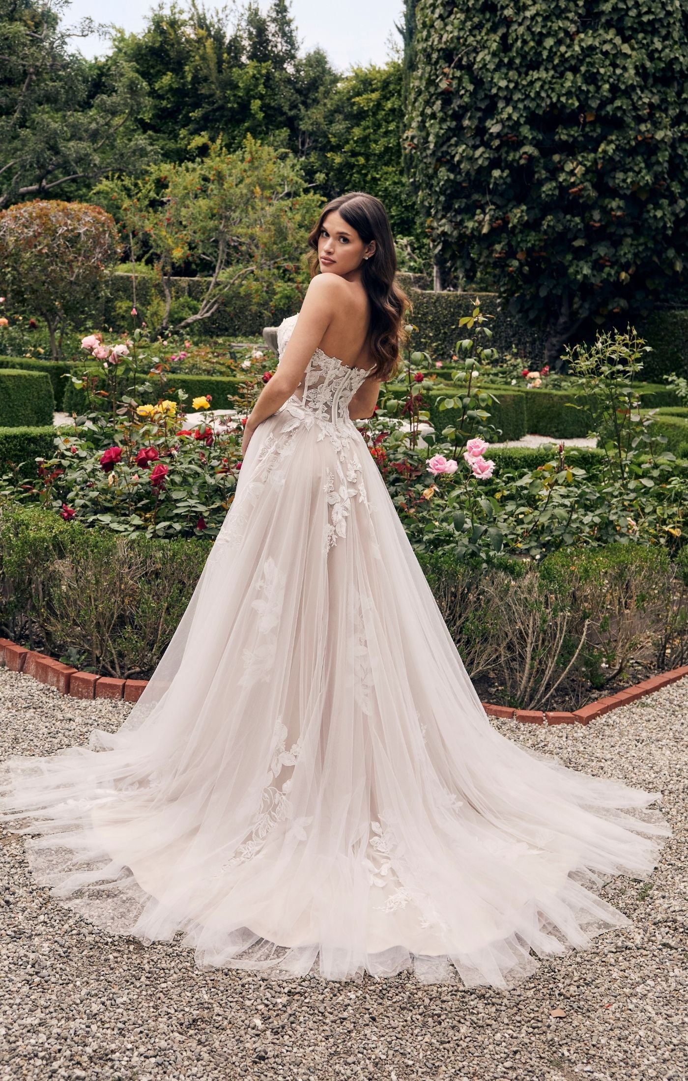 Wedding shop gown flowy