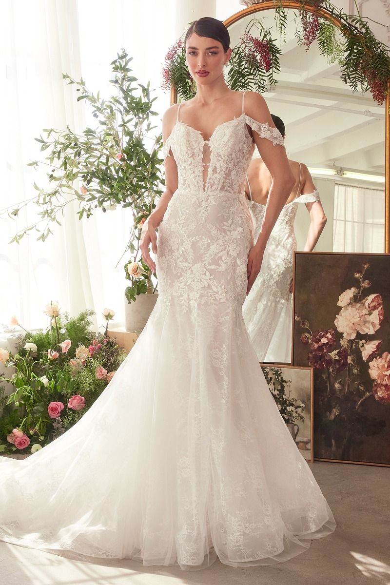 Andrea and Leo Couture WL051 Fitted Lace Mermaid Wedding Dress