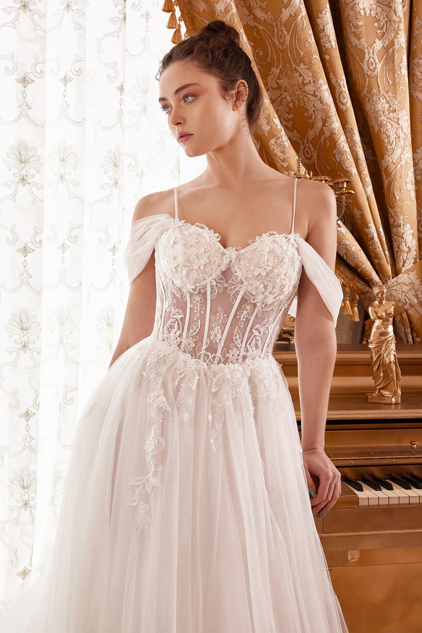 Cost of adding on sale corset to wedding gown