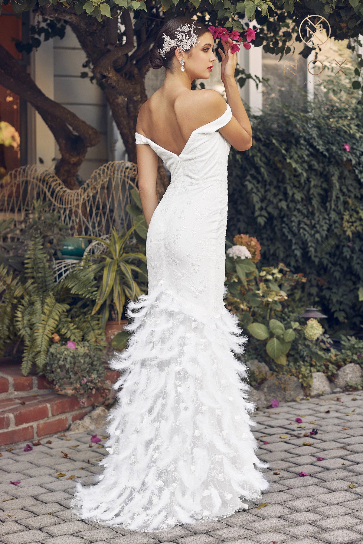 Plus Size Flamenco Wedding Dress