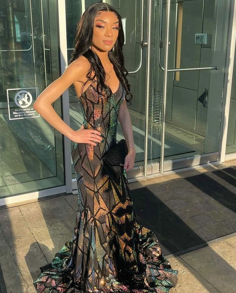 Jovani black and 2024 gold prom dress