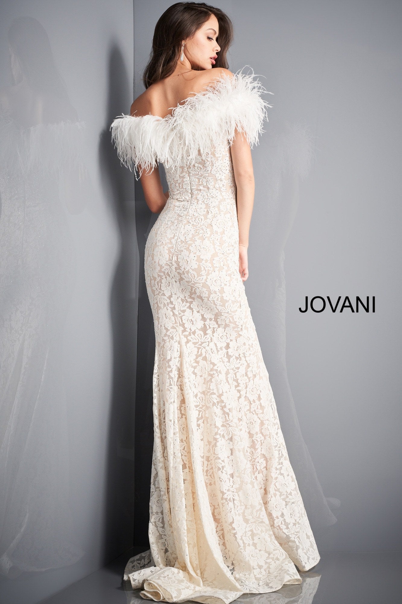 Embellished 2024 lace gown