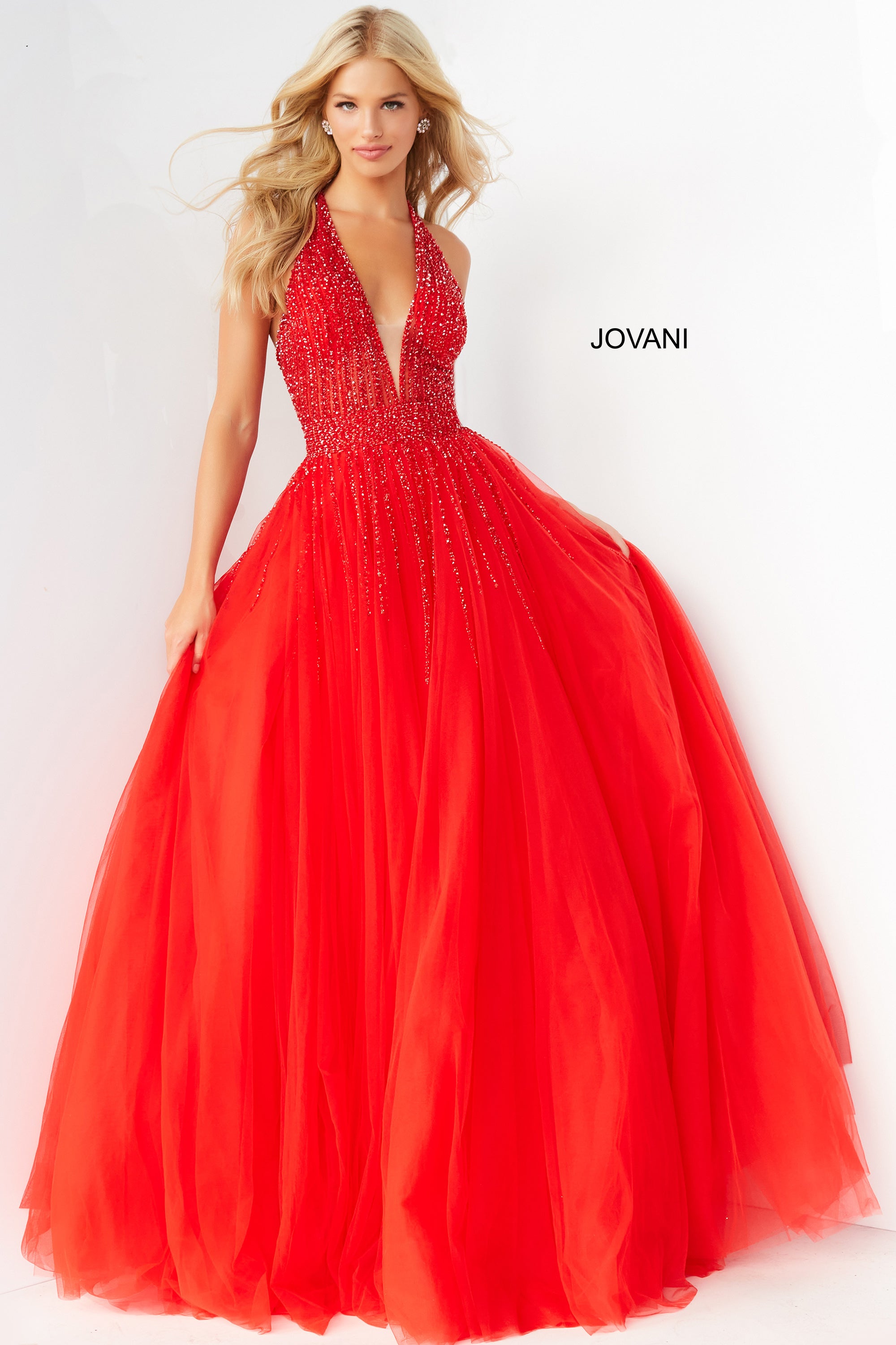 Jovani Halter Dress