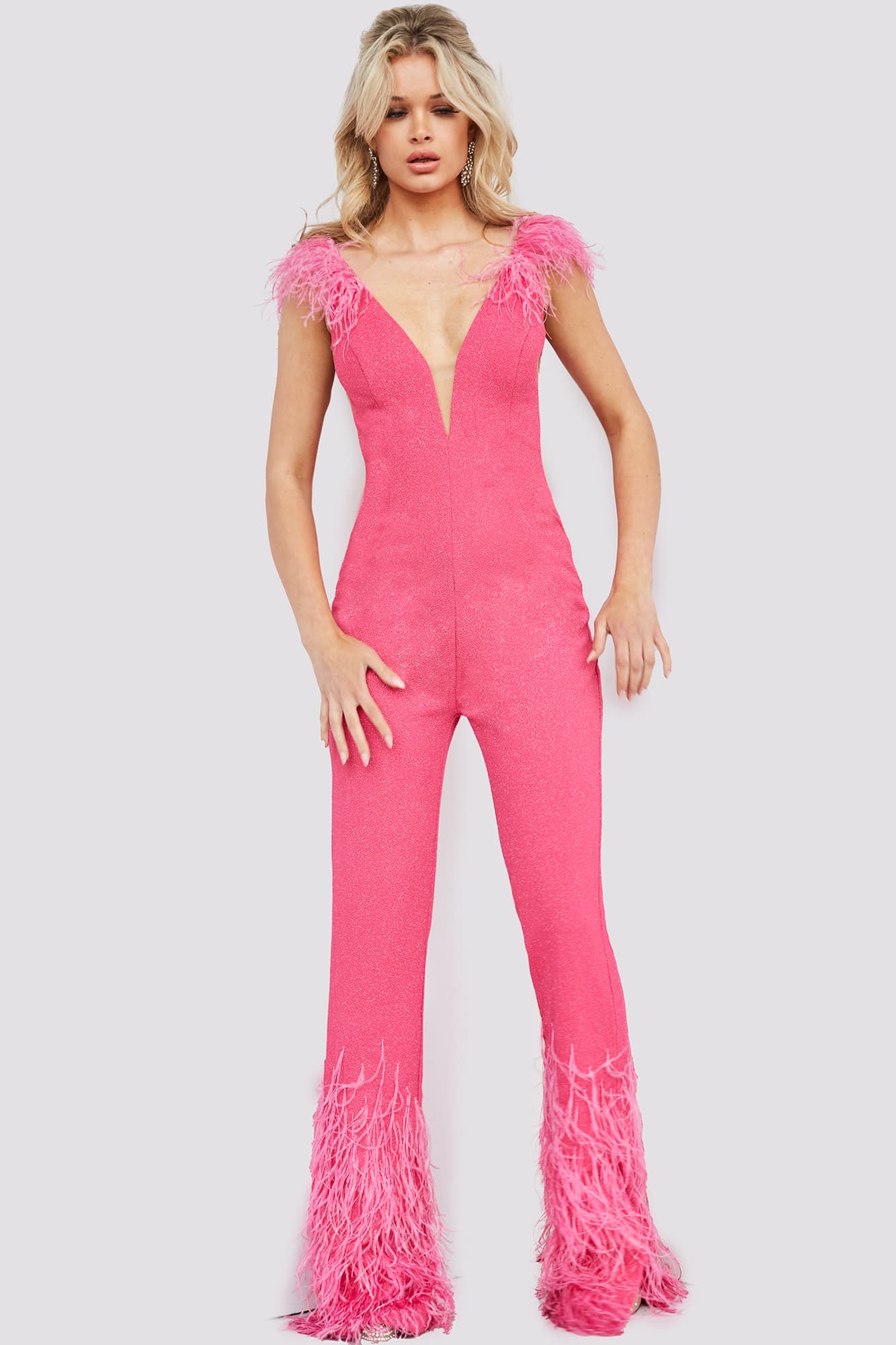 Shimmer jumpsuit cheap