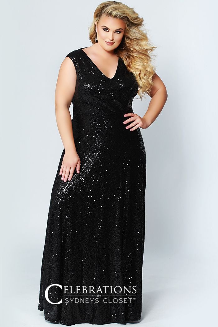 Plus size clearance red carpet gowns