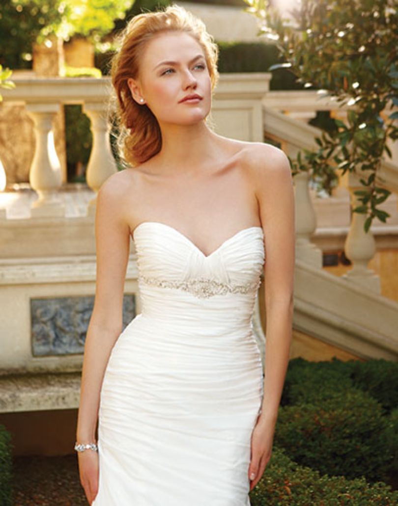 Casablanca Wedding Dresses with Crystals