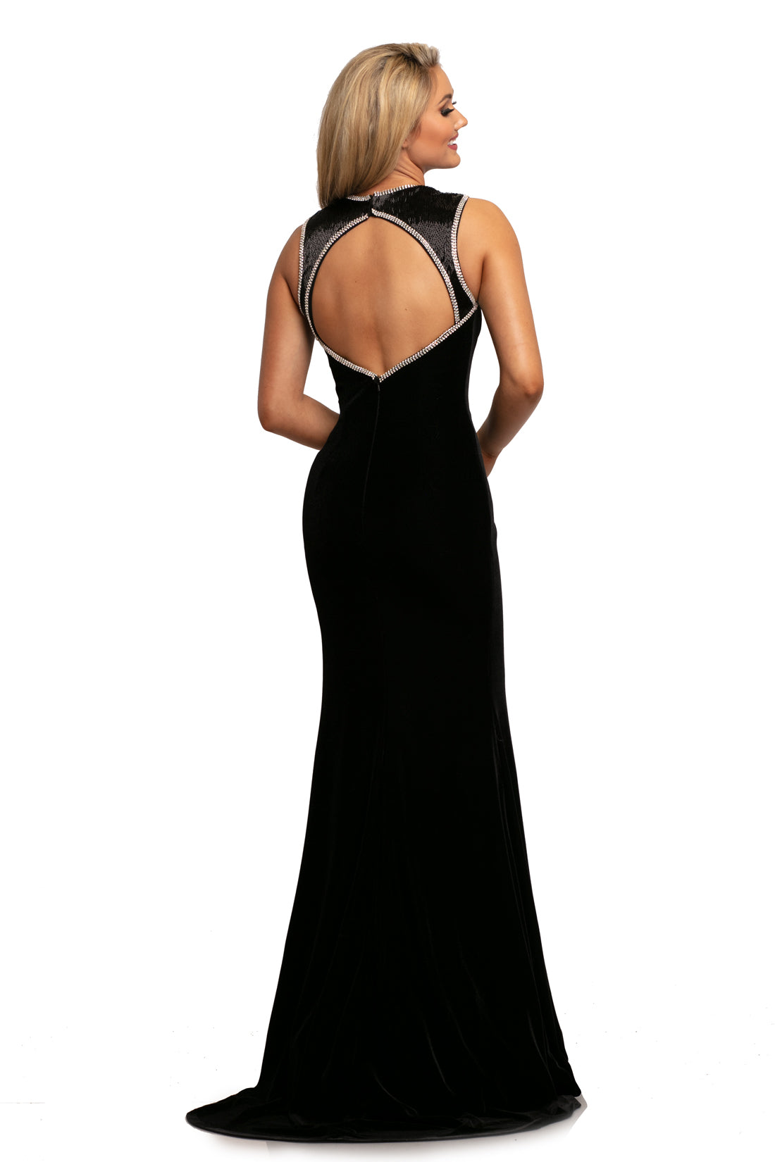Johnathan Kayne 8088 Size 6 Royal pageant gown velvet prom dress