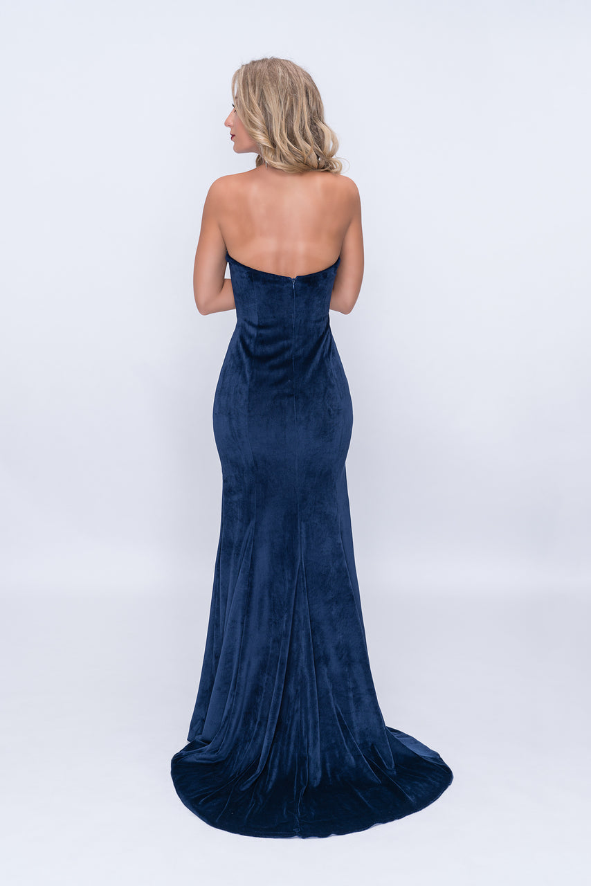 Suede Mermaid Gowns