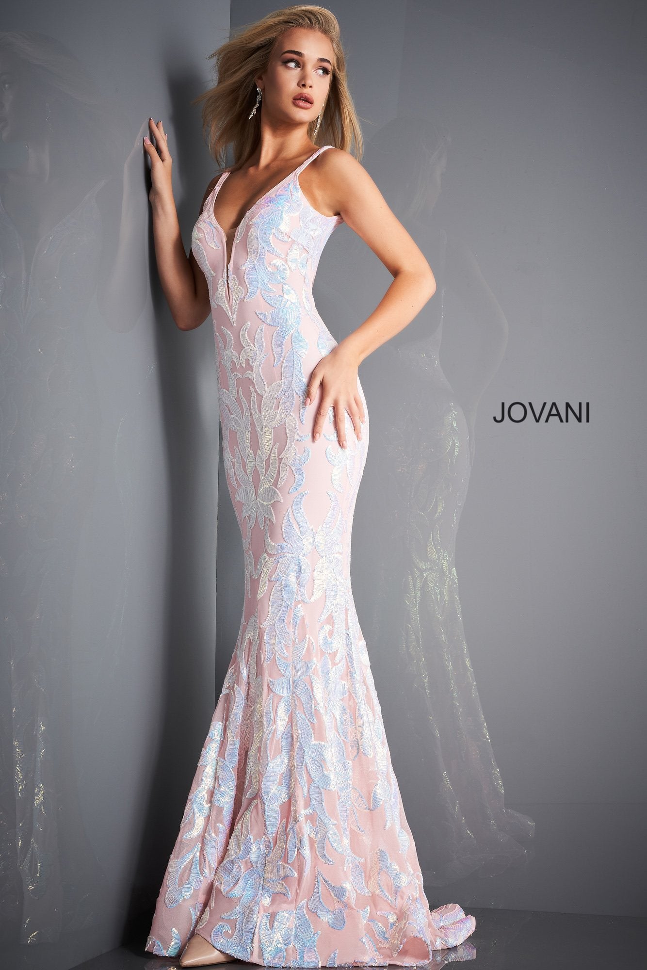 Jovani sequin gown hotsell