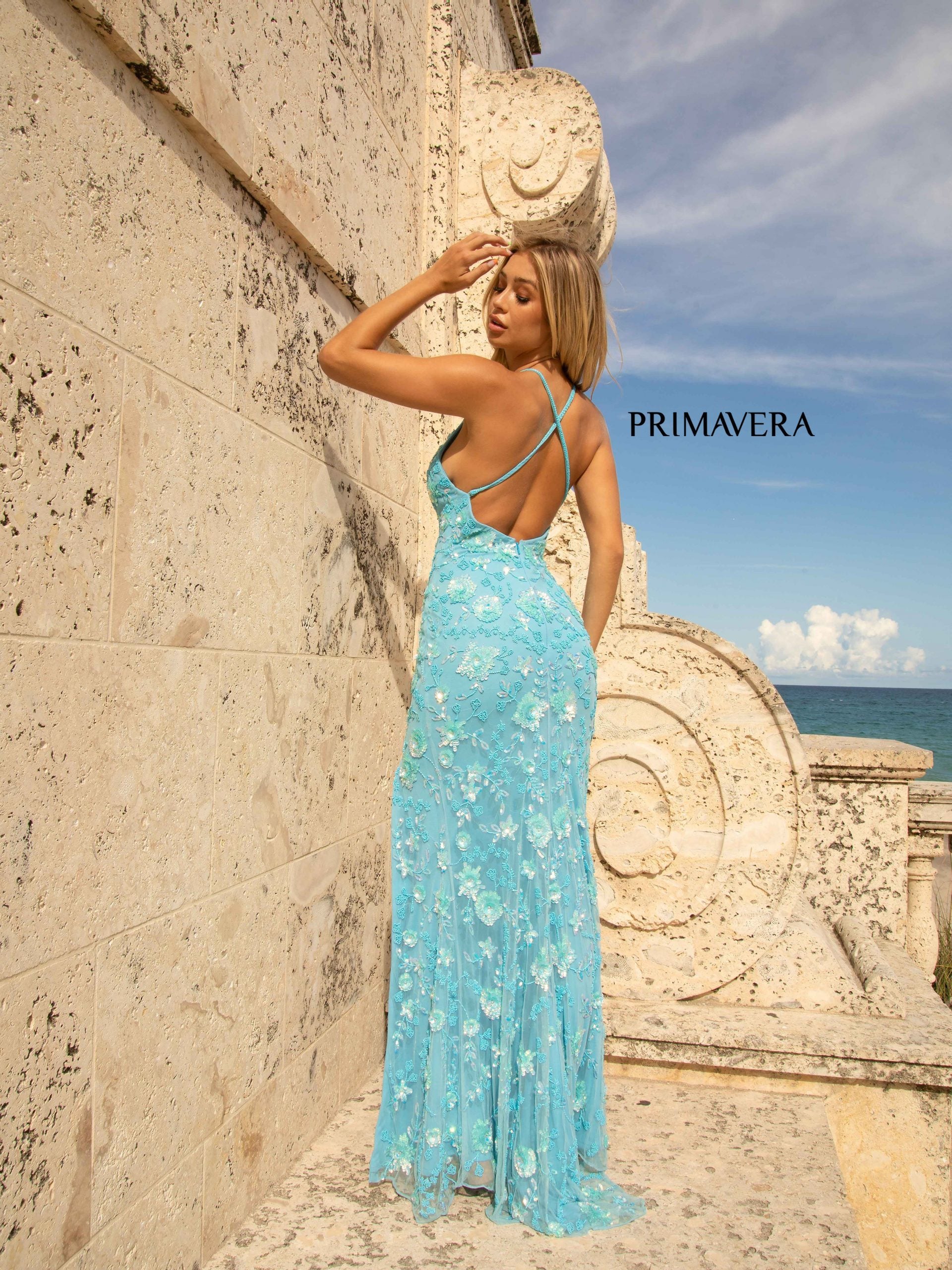 Turquoise Tight Prom Dresses