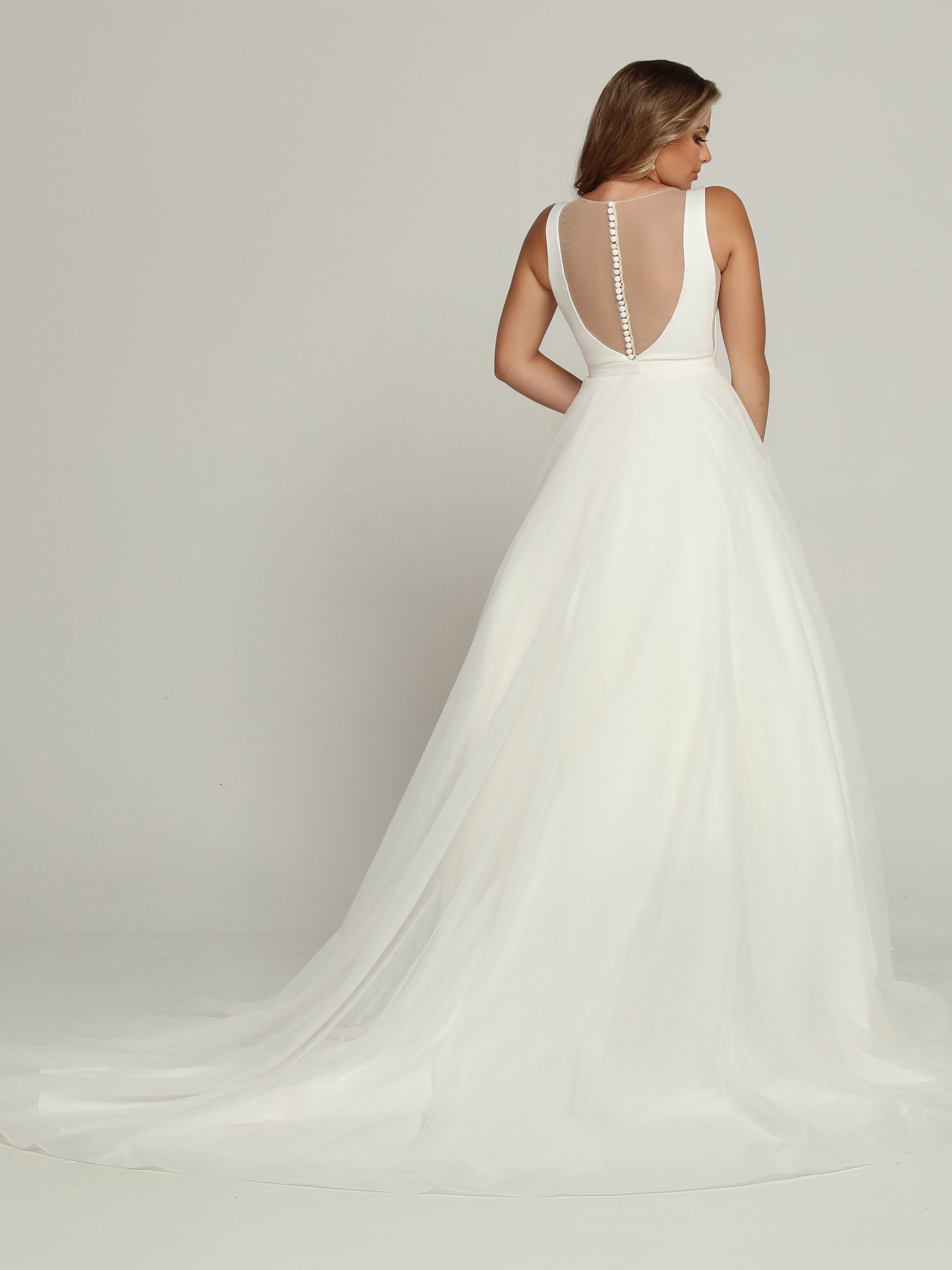 Galina Tea Length Wedding Dress