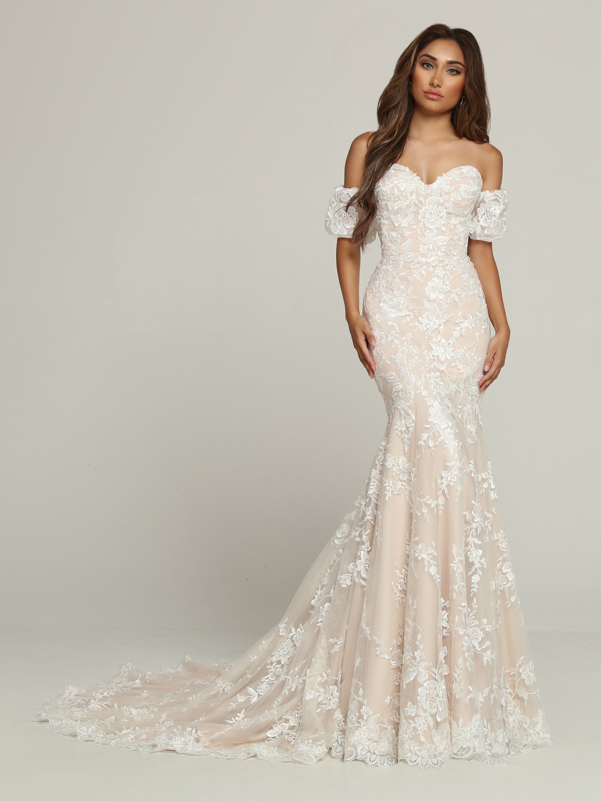 Puffy Mermaid Wedding Dresses