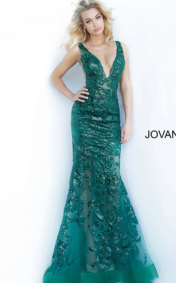 Jovani Green Dress