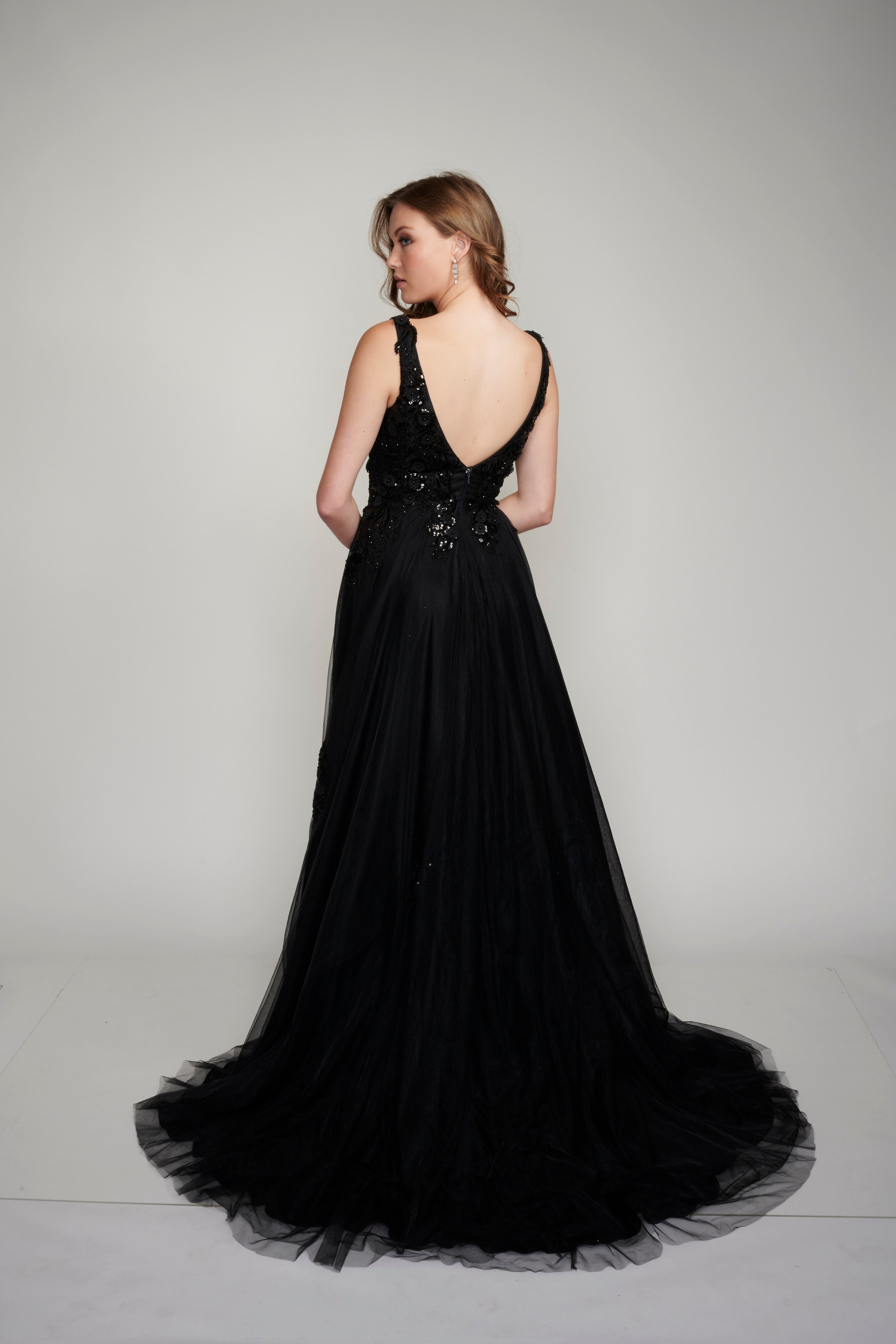 Nina Canacci Prom Dress Long Black