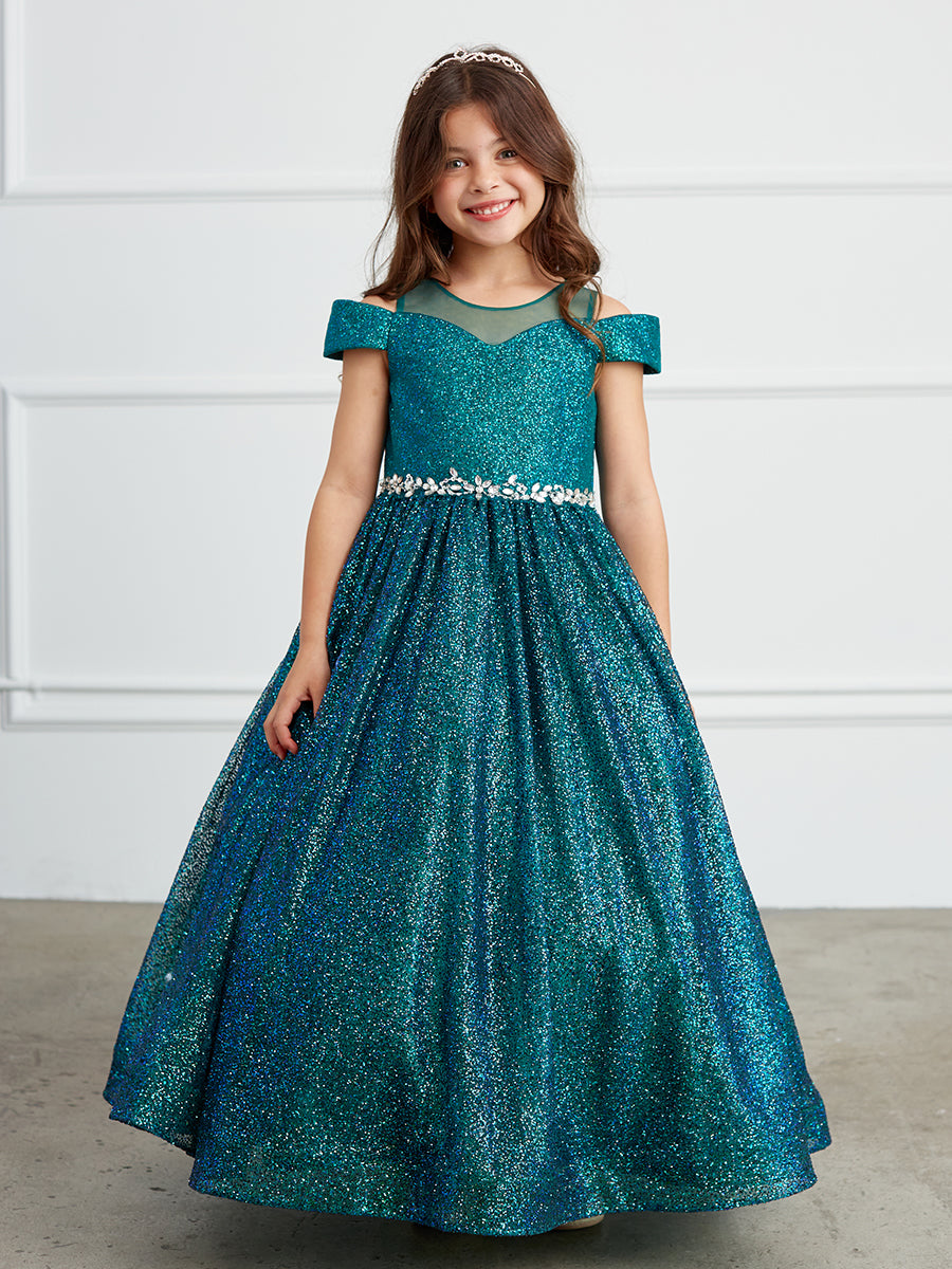 Girls emerald outlet dress