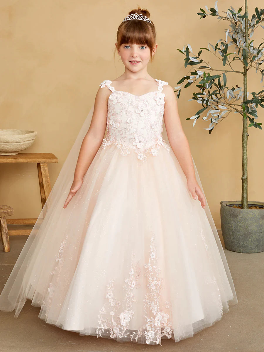 Flower Girls Kids Wedding Bridesmaid Dresses Princess Formal Party Birthday  Gown | eBay