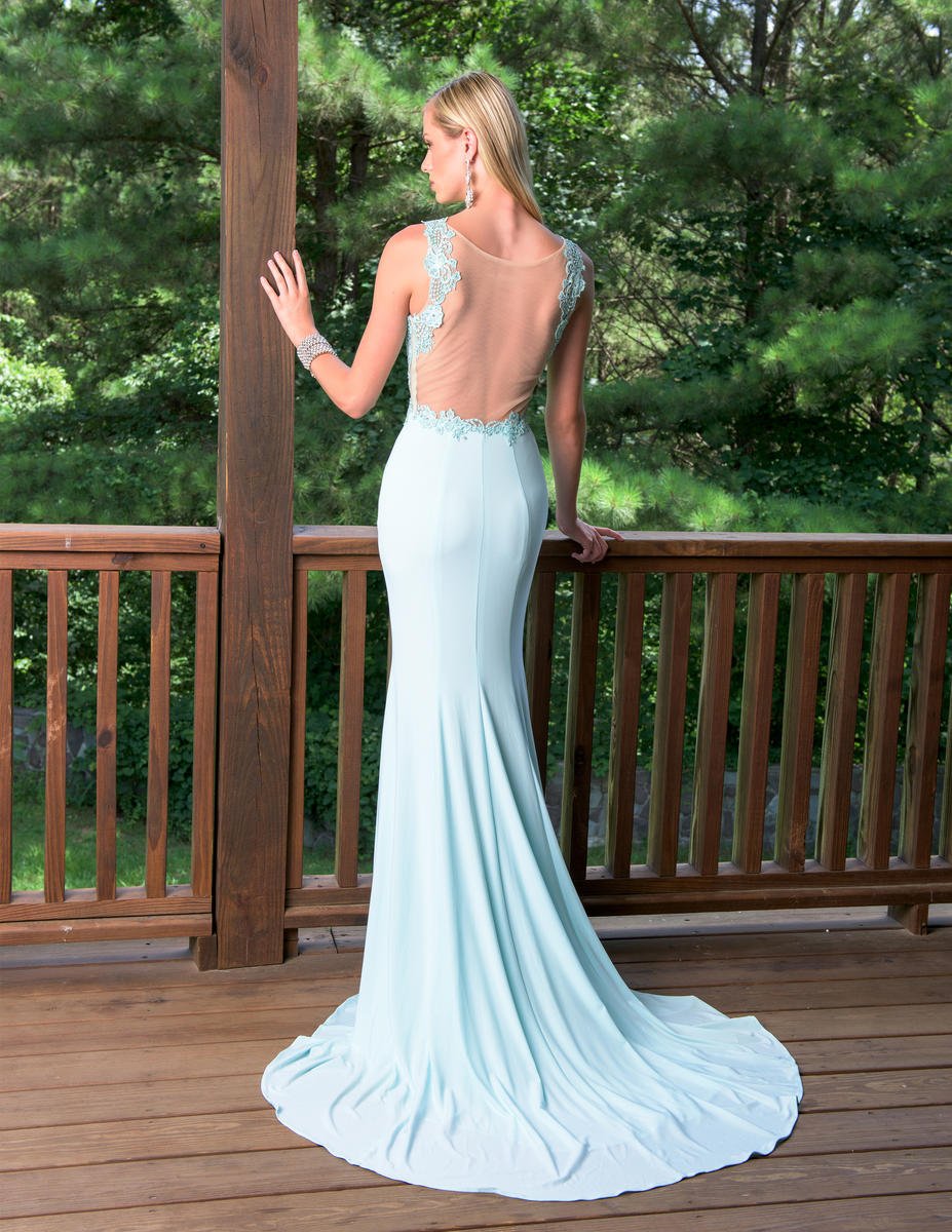 Fitted Backless Prom Dresses