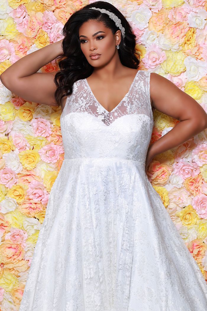 Iris wedding clearance dress