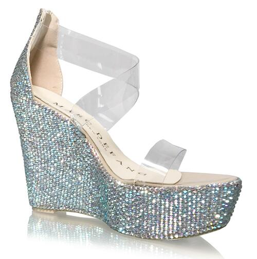 Crystal 2025 wedge heels